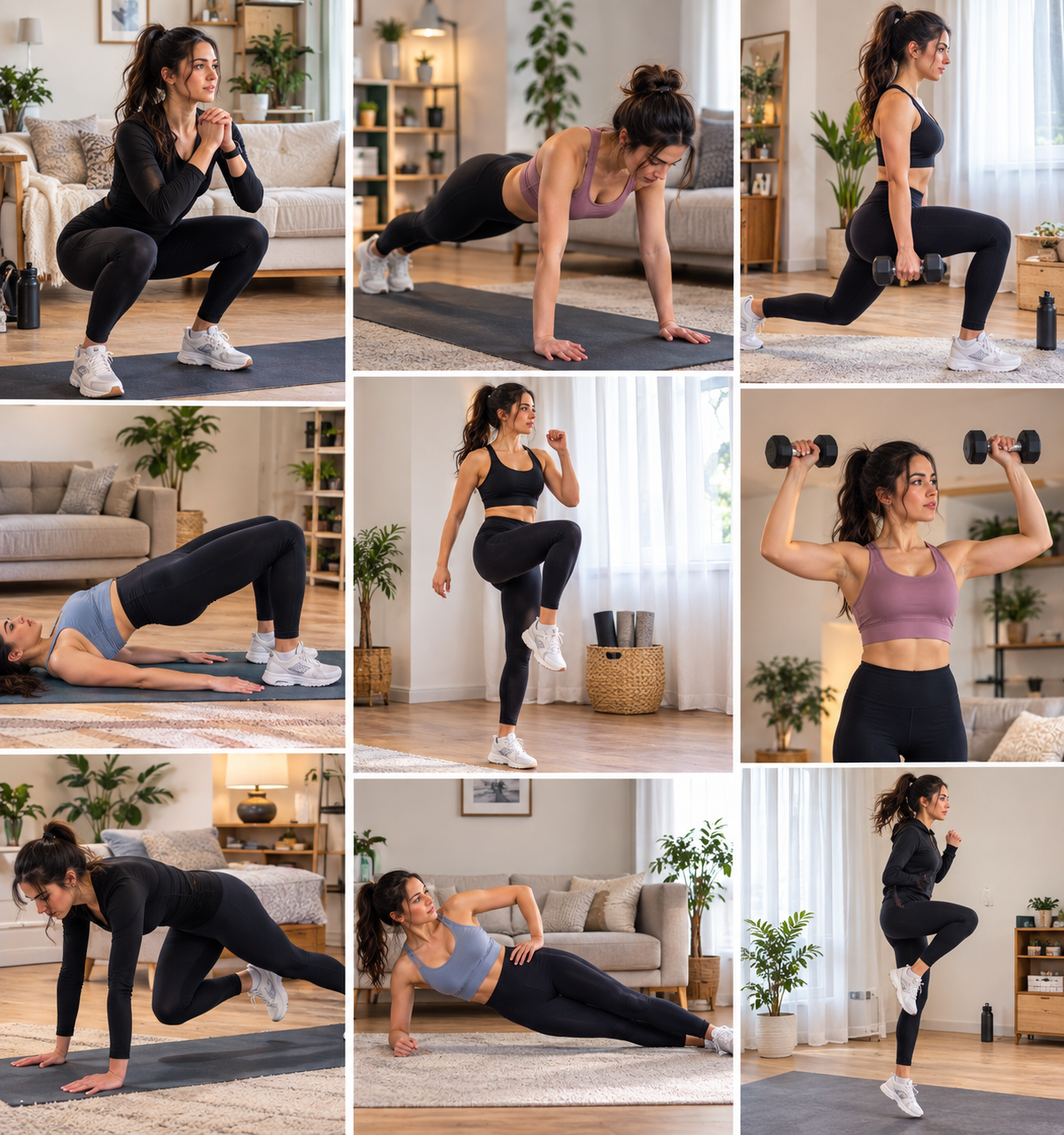 Full-Body Home Workouts to Build Strength and Fitness