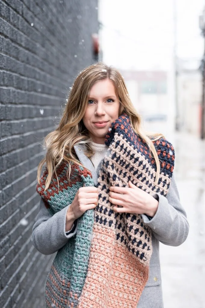 Chunky Scarves That Make a Statement
